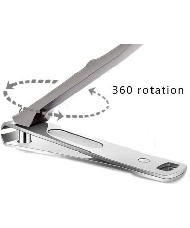 Nail Clipper Adult Nail Scissors/zinc Alloy Carbon Steel Nickel-Plated Silver Nail Scissors 13 * 68mm Large High-end Nail Scissors - Buy Online on GoSupps.com