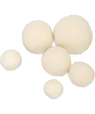 Wool Drying Balls for 6Pcs Clothing Dryer Static Remover Softener Wool Ball Felt Ball Ball 3.5Cm 3Cm 6Cm 4Cm Fabric Adhesives - Buy Online on GoSupps.com