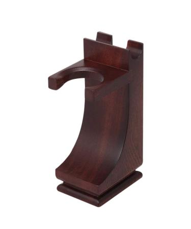 Milisten Razor Holder Bathroom Brush and Razor Stand Fits All Sorts of Razors Straight Safety Razor for Standard Size Shave Storage Holder Shaving Brush Stand