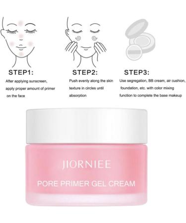 pore shrink cream Face Makeup Primer Pores Shrink Concealer Cream Under Satin Base Gel 30ml - Buy Online on GoSupps.com