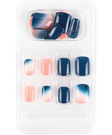 dijiusidy False Nail Fashionable Various Shapes Fingernail Full Coverage Strong Viscosity Adjustable Paster for Manicure Art 16 F741 16 1 count (Pack of 1) - Buy Online on GoSupps.com