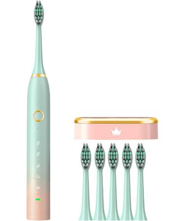 Buy IPX7 Waterproof Electric Toothbrush - Automatic Green Toothbrush for Shower | Fast International Shipping - Buy Online on GoSupps.com