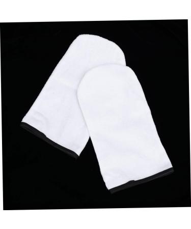 Healeved 4 Pairs Paraffin Wax Gloves Moisturizing Gloves Mittens Bath Gloves Cold Gloves Gel Gloves Hand Wax Treatment Skin Care Gloves Insulation Cotton Take a Bath White - Buy Online on GoSupps.com