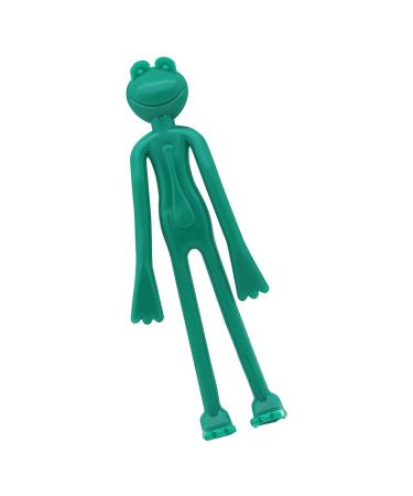 Yhsioaklo Cute holder lizard for traction figure animal pot hugger climbing clips for flower pot versatile hanging decoration for climbing plants Frog