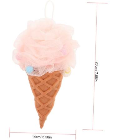 Buy NOLITOY 6pcs Ice Cream Bath Balls & Exfoliating Shower Sponges | Reusable Body Loofahs for Women - Perfect for Travel - Buy Online on GoSupps.com