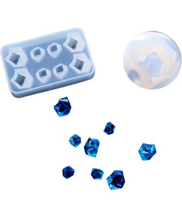 NUOBESTY Silicone Mold 3pcs Ice Cube Mold Silicone Molds Silicone Gel Mould Pendant Making Tool Ice Block Mold Crystal Cake Mold Crystal Drop Gel Mold As Shownx3pcs mediumx3pcs - Buy Online on GoSupps.com