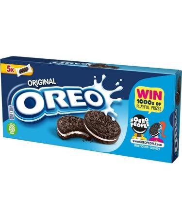  G n rique OREO Original Pocket - 5 Chocolate Cookie Pouches - 220g - Snack for the Whole Family - Pack of 4 - Sold in Packs - Buy Online on GoSupps.com