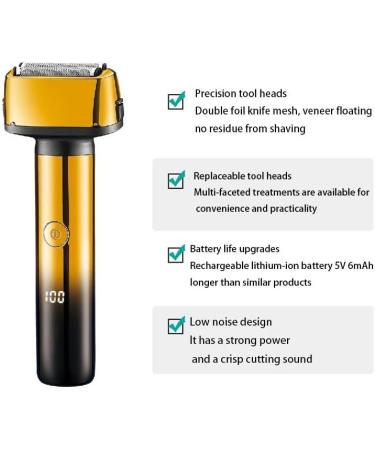 Buy 3-in-1 Electric Razors for Men - Rechargeable Foil Shaver & Grooming Kit for Beard Hair & Eyebrows - International Shipping Available - Buy Online on GoSupps.com
