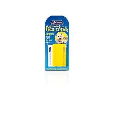 Johnsons Flea & Grooming Comb + Flea Detection Kit