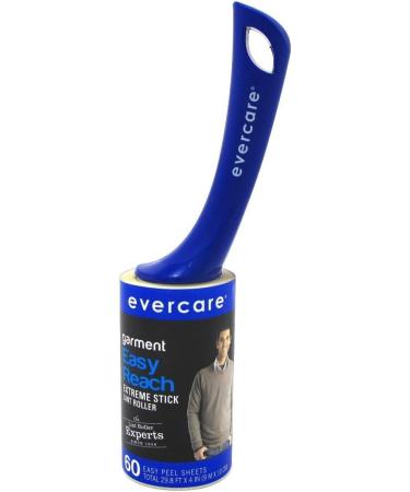 Evercare Extra Sticky Lint Roller - 60 Sheets 2 Pack | Best for Pet Hair & Dust | International Shipping Available - Buy Online on GoSupps.com