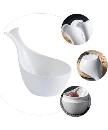 Alipis Sauce Dish Food Tray Jewelry Tray Tea Creamer Pitcher Fruit Tray Dip Bowls Sauce Bowl re-usable 17.00X11.00X6.00CM White - Buy Online on GoSupps.com