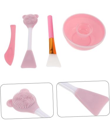 ERINGOGO 3 Ensembles Bol Masque Silicone Brosse Double T te Silicone Ours pour M lange et Application de Masques Kit Portable de Soins pour Peau Rose - Buy Online on GoSupps.com