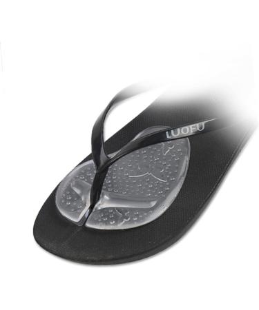 NOLITOY Forefoot Pad Toe Protector Sandal Slippers | Metatarsal Support Gel Insoles for Women | Pink Thong Sandal Liners - Buy Online on GoSupps.com