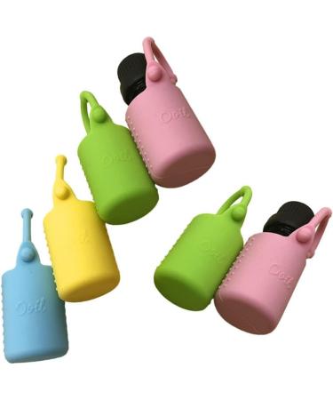 Silicone Roller Bottle 5ml for Essential Oils | Travel Cover & Carrying Bag | Portable Essential Oil Holder with Hanging Rope | Buy Now! - Buy Online on GoSupps.com