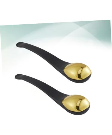 Premium 2-in-1 Facial Tools: Eye Cream Spatula & Face Tightening Massager for Radiant Skin - Buy Online on GoSupps.com