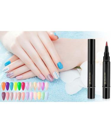  Generisch Gel nail pen set - 5 ml - Quick drying - Long lasting - No UV lamp required - For manicures and nail art - Easy to apply (A) - Buy Online on GoSupps.com