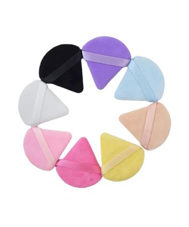 SBTRKT Triangle Velvet Powder Puff - 10/20 Pcs Mini Face Makeup Sponge - Washable Lightweight Cosmetic Tool - 20 Pcs Pink - International Shipping Available - Buy Online on GoSupps.com