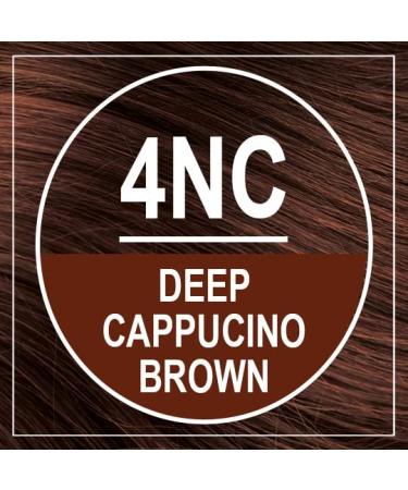 Naturtint 4NC Deep Cappuccino Brown Hair Color - Ammonia Free, Vegan, Cruelty Free - 100% Gray Coverage - Long Lasting Results - Buy Online on GoSupps.com