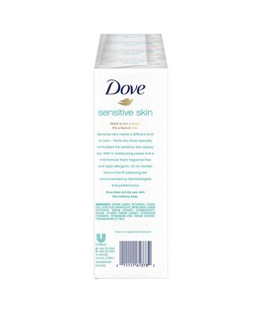 Buy Unilever Dove Sensitive Bar 3.75 oz - 16 Bars | Soothing Skin Care for All Skin Types | International Shipping Available - Buy Online on GoSupps.com