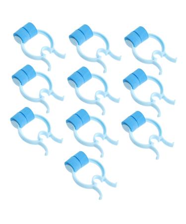 Healeved 10pcs Nose Correction Clip Accessories for Men Nursing Accessories Plastic Clips Nosebleed Clamp Nose Pinchers for Nosebleeds Nose Bleed Stopper Clip Pom Blue Nose Bleed Accessory