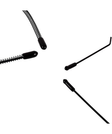 MapofBeauty Metal Hair Bands Hoop 6 pieces Wavy Spring Headbands Non Slip Sports Fashion Headwear Accessories (Black) - Buy Online on GoSupps.com