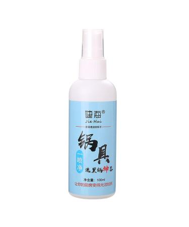 Cookware Cleanser & Polish(3.4 Oz) Pot Bottom Cleaner Stainless Steel Cooking Utensils Degreasing Descaling Scorching Cleaning Utensils Derusting Cleaning Paste