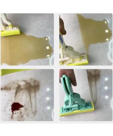 YIIQIQ Speed Mop Magic Sponge Mop - 2 PVA Absorbent Sponges - No-Hand Washing - Dust Cleaning Assistant for Doors, Windows, Walls, Floors & Furniture - Buy Online on GoSupps.com