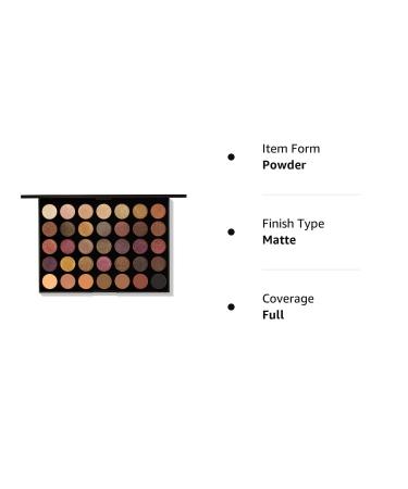 Morphe Brushes 35F Fall Into Frost Palette - Vibrant and Versatile Powder Eyeshadow Palette - Buy Online on GoSupps.com