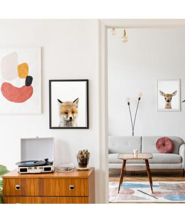 Forest Animals Poster Set - Set of 6 Children's Room Wall Art and Safari Decoration - Buy Online on GoSupps.com