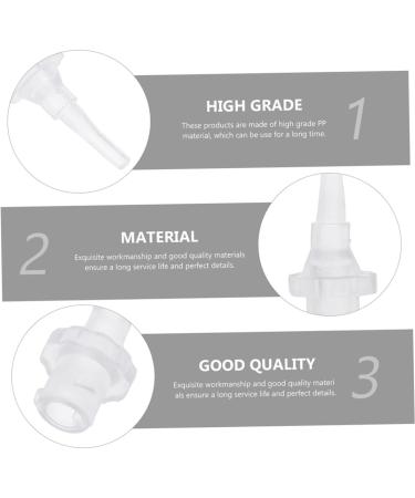 Beaupretty 10pcs Ear Washer Nozzle Tips - Ear Cleaner Accessories for Effective Ear Wax Removal - Adult Ear Irrigator Spray Bottle Tips - Premium Quality - Buy Online on GoSupps.com