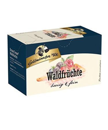 Goldm nnchen Goldm nnchen 3 x Forest Fruit Cream Tea Bags 20 Individually Sealed Tea Bags (3 x 40g)