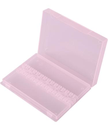 14 Holes Professional Nail Art Polishing Grinding Drill Bit Holder Display Storage Box Material:The Nail Field is Product of Super Plast (Pink) - Buy Online on GoSupps.com