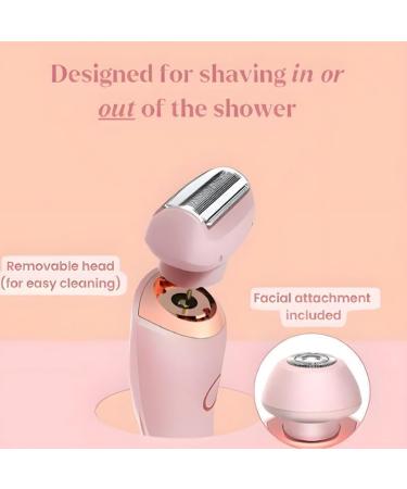 Duskofficial Razor The Glide Pro 3.0 Dusk Official Electric Razor Dusk Official Shaver Wet and Dry for Leg Arm Underarm Pubic Area (Pink) - Buy Online on GoSupps.com