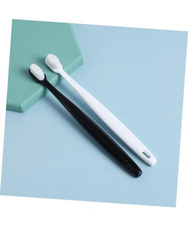 Minkissy 2-Pack Toothbrush Tool for Oral Care - Soft Fur Cleaning Brush for Dental Hygiene & Mouth Cleaning - Buy Online on GoSupps.com