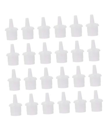 Housoutil 100pcs Eyelash Glue Inner Mouth White Nese