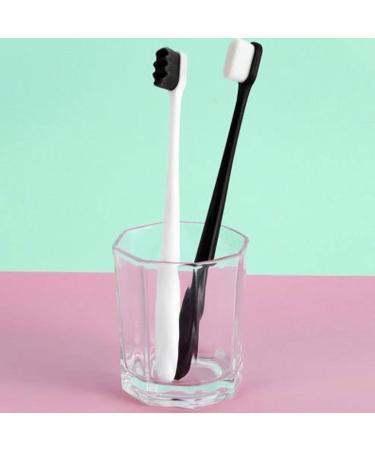 Suicra Manual Toothbrush - Extra Soft Bristles for Gentle Oral Care | Black Toothbrush for Deep Cleaning - Buy Online on GoSupps.com