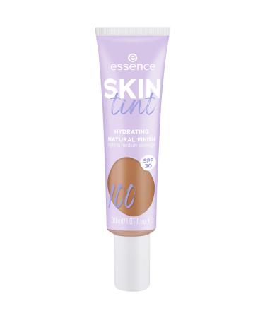 Essence Skin Tint Make-up No. 100 Nude moisturizing natural vegan oil-free UVA and UVB filter + SPF 30 without perfume 1 SPAL) 100 30 ml (1 Pack) - Buy Online on GoSupps.com