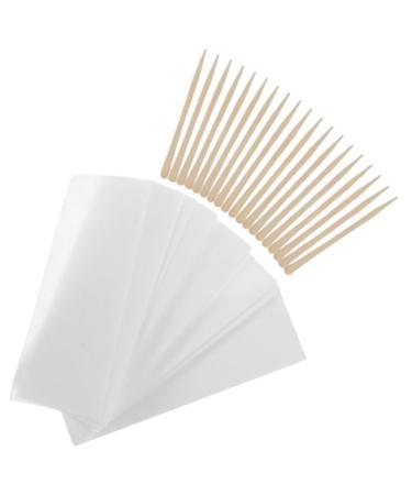 Minkissy 1 set of wax strips for hair removal disposable wax strip Wax stripes for body hair removal beeswax wax wax wet wipes Stock Set fleece