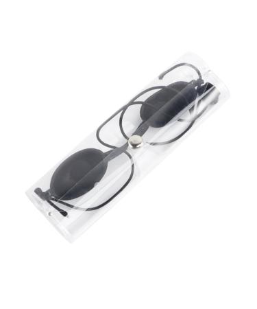 TOVINANNA 1 Set Beauty Mask Eye Protector Shading Eye Patch for Patients in Ipl Sunbathing Eye Patch Safety Eye Patch Shade Safety Light Eye Patch Eye 14X1.5CM Black