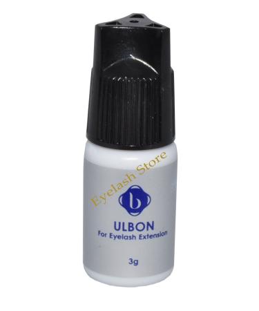 Ulbon Glue/Adhesive for Eyelash Extension + 2 Alluring glue rings