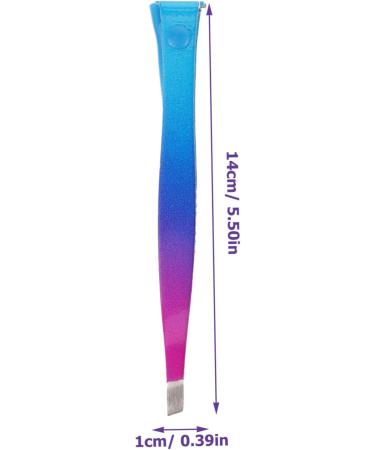 Healeved 1 Set Eyebrow Trimming Clip Eyebrow Tweezers for Women Professional Double-end Eyebrow Tweezers Precision Tweezer for Eyebrows Metal - Buy Online on GoSupps.com