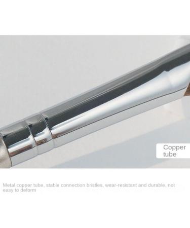1Pc Green Angled Contour Brush - Perfect for Nose Contouring Sculpting Bronzer & Highlighter - Buy Online on GoSupps.com