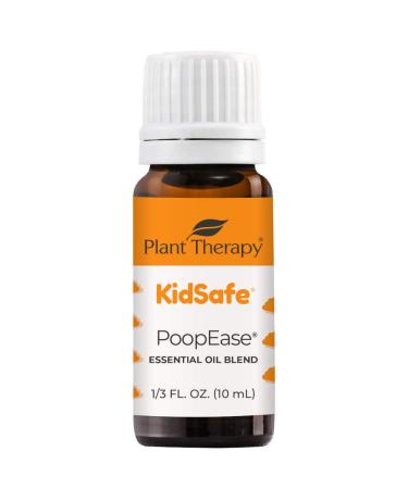 Plant Therapy KidSafe PoopEase Essential Oil Blend 10 mL (1/3 oz) 100% Pure Undiluted Therapeutic Grade