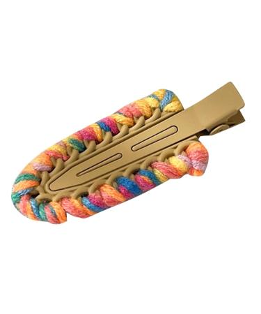 xbiez Traceless Hair Clip Harajuku Style Hairpin Girls Hair Barrettes Side Pin Snap Hair Clip Female Girls Hair Accessories Apricot