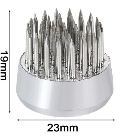 10pcs Silver Round Flower Frog Arrangers - Japanese Flower Holder for Floral Arrangement and Plant Decoration - Buy Online on GoSupps.com