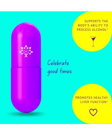 Purple Tree Celebration Vitamin Kit | Rapid Hydration & Liver Support | DHM, Milk Thistle, Electrolytes, Vitamin B & Willow Bark | 40 Pills, 10 Travel Packs - 40 Count - Buy Online on GoSupps.com