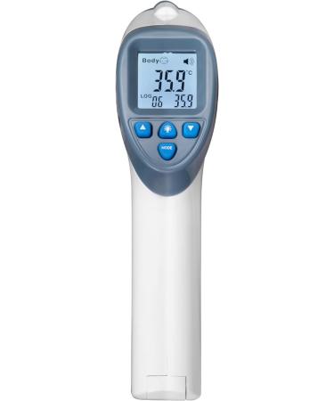 Jazooli Infrared Laser Forehead Thermometer Gun - Contactless Digital Temperature Checker for Adults, Children, and Babies - Fever Alarm, Instant Reading - Buy Online on GoSupps.com