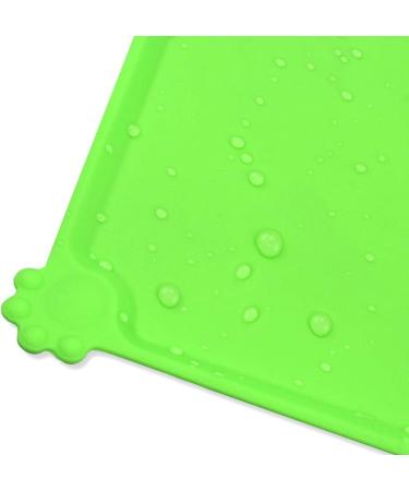 Buy Joytale Non-Slip Silicone Bowl Pad for Dogs & Cats - Waterproof 53x37cm Green - International Shipping Available - Buy Online on GoSupps.com