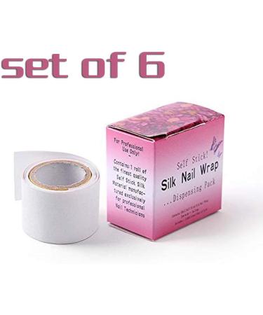 Silk Nail Wrap Protector for Uv Gel Acrylic - 39 in Length (6 Box) - Buy Online on GoSupps.com