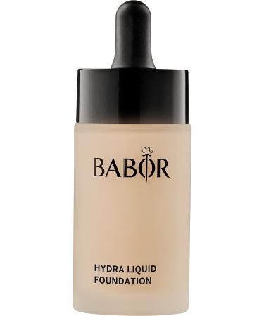 BABOR Hydra Makeup Liquid Foundation with Medium Coverage, for Dry Skin, Contains Moisturizing Serum, 30ml